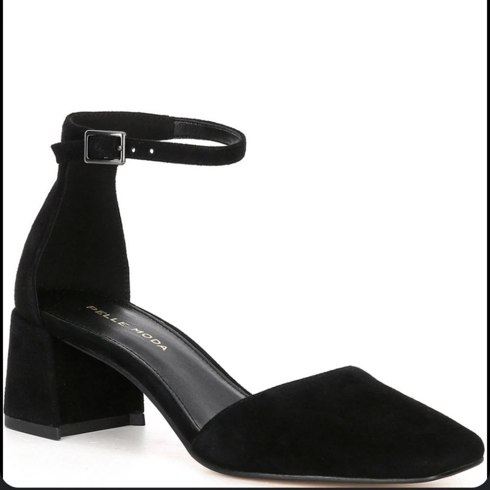NWOB Pelle Moda Alana Open Shank Mid Heeled Pump MSRP: $150 Size: 7.5